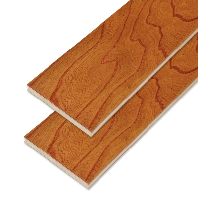 实木复合地板环保E0级家用15mm防水榆木多层实木地板仿古