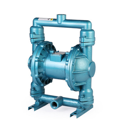 不锈钢隔膜泵气动铸铁油漆泵QBY-25污水泥浆泵工程塑料气动水泵