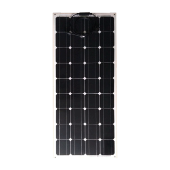 半柔性单晶100W太阳能电池板 100瓦光伏发电板
