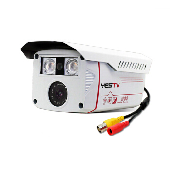雅视威（YESTV） 监控摄像头高清模拟1200线红外夜视监控摄像机