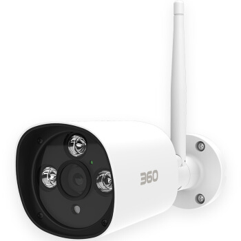 360智能摄像机防水版1080P高清 WiFi网络监控摄像机 手机远程视频监控
